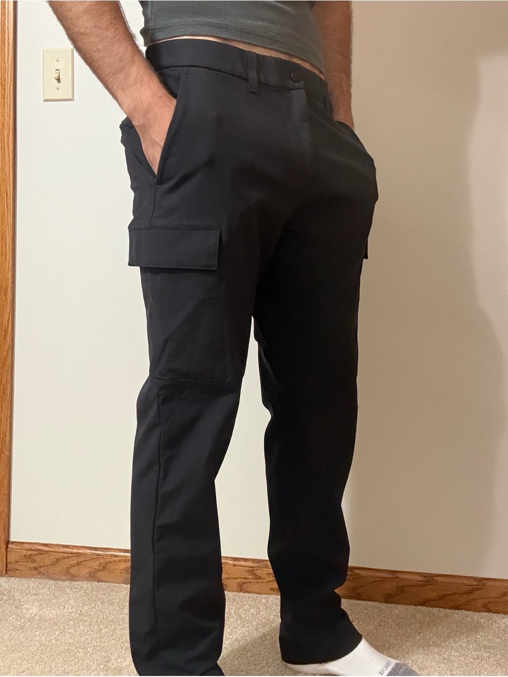 Lululemon ABC 5 pocket black cargo pants - 32x32
